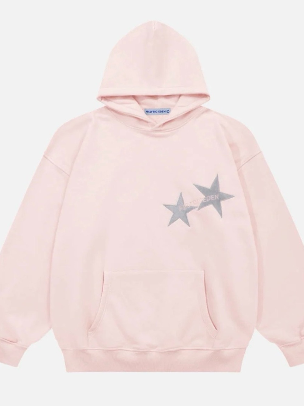 Aelfric Eden Pink Star Logo Hoodie